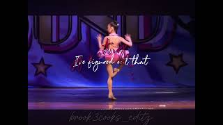 Maddie forgetting her solo 😱  dancemoms dancemomsedit aldc edit [upl. by Siradal807]