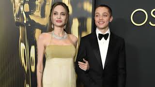 Angelina Jolie amp Knox JoliePitt Shine at Governors Awards 2024 [upl. by Knowlton]