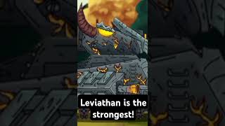 Leviathan vs 5 Geese  Cartoons about Tanks [upl. by Stig]