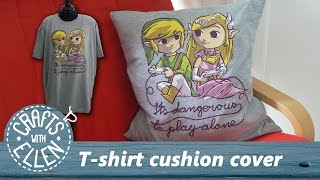 How To Make A Simple Cushion Cover  Sewing Tutorial [upl. by Tremain]