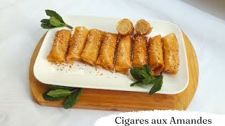 Recette Cigares aux Amandes [upl. by Elisee]