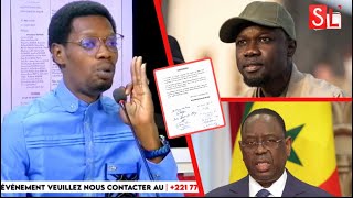 Candidature de Sonko Pa Moussa Sow donne une info de taille «Amna Niouy négocier pour État Bi def [upl. by Abdel4]