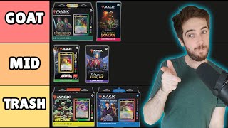 Ranking All Commander Precons from 2023  Magic the Gathering [upl. by Diego]