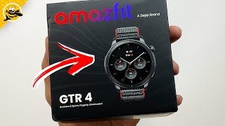 Amazfit GTR 4 Racetrack Grey  Unboxing Setup amp Review [upl. by Tsnre]