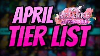 YBA NEW OFFICIAL YBA APRIL SKIN TRADING TIER LIST APRIL 1ST [upl. by Crescantia56]