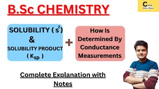 SOLUBILITY AND SOLUBILITY PRODUCT  SPARINGLY SOLUBLE SALTS  DETERMINED BY CONDUCTANCE MEASUREMENT [upl. by Trubow]