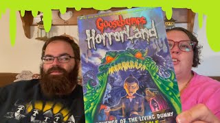 Goosebumps  HorrorLand Revenge Of The Living Dummy  Book Review  Mysteries With Megz [upl. by Ahsoek237]