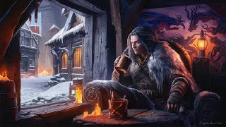 Fantasy Bard amp Tavern Ambience  Relaxing Medieval Music  Skyrim amp Baldurs Gate 3 Ambient Sounds [upl. by Atekin]