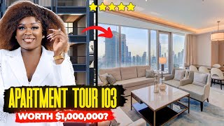 LUXURY APARTMENT TOUR WORTH 1000000 [upl. by Gudren]