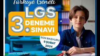 8SINIF ÖZDEBİR LGS 3 DENEME SINAVI 2024 YORUMLARI  ÖZDEBİR LGS CEVAP ANAHTARI NE ZAMAN [upl. by Packer]