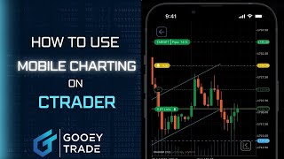 How to use the cTrader Mobile Charting cTrader Tutorial [upl. by Anaili]