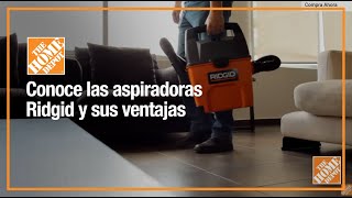 Conoce las aspiradoras Ridgid y sus ventajas  Limpieza  The Home Depot Mx [upl. by Sirk]