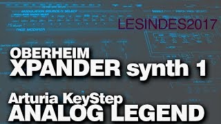 OBERHEIM XPANDER  MATRIX 12  ANALOG LEGEND 1 [upl. by Yatnuahc]