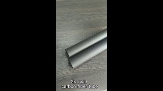 3K Twill carbon fiber tube [upl. by Aileno]