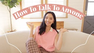 How To Talk To Anyone  small talk social anxiety conversation tips [upl. by Arres217]