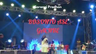 BOSONTO ASE GACHHE  Lagnajita Chakrborty  New Live Song  Sarangi Pradhan [upl. by Neeluqcaj298]