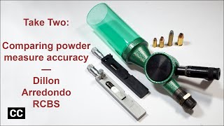 Take Two Comparing Powder Measure Accuracy Dillon Arredondo RCBS [upl. by Jillayne373]