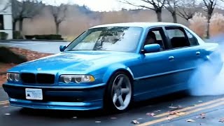 BMW E38 740i DRIFT amp BURNOUT quotCompilation For Patientquot [upl. by Conall]