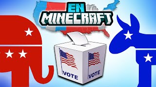 🌎 ELECCIONES de USA explicado EN MINECRAFT [upl. by Kohn442]