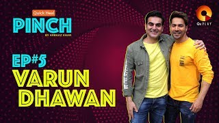 Varun Dhawan  Quick Heal Pinch by Arbaaz Khan  QuPlayTV [upl. by Faubert705]