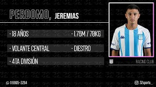 ▶️ Jeremias Perdomo  Volante Central 🇦🇷  Temporada 2023 ⚽️ [upl. by Sesylu]