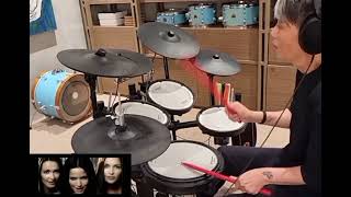 BreathLess  The Corrs  Drum Cover [upl. by Oslec]