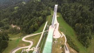 Olympiaschanze Garmisch mit Phantom 3 Prof [upl. by Mirabel]