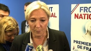 Affaire Bygmalion réaction de Marine Le Pen [upl. by Eilyah]