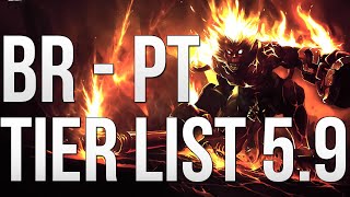 Champions para jogar ranked na atualização 510  TIER LIST  BRPT [upl. by Rani]