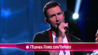 R City and Adam Levine Locked Away The Voice 2015 [upl. by Nnahs722]