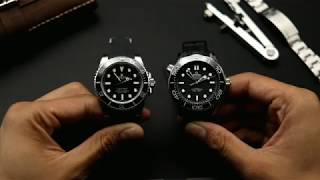 Omega Seamaster vs Rolex Submariner [upl. by Marchese10]