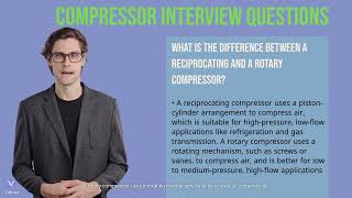 comparison between reciprocating and rotary compressor  job interview preparation  career tips [upl. by Lucais]