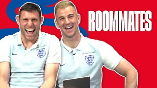 Does James Milner know Joe Harts real name  Joe Hart v James Milner  Roommates [upl. by Faubert]