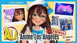 【ANIME LOS ANGELES】 First Anime Con of 2024  Merch Haul 【Nyaru ★ Idol VTuber】 [upl. by Attenod]