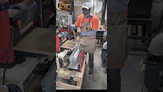 Update on my combination planer jointer cart woodworking woodworker woodshop cart [upl. by Esylle]