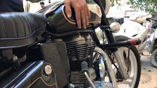 Bullet Standard 350cc 6th Service on Manual Tappet  Decompressor [upl. by Ycnaffit]