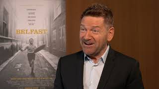 BELFAST Sir Kenneth Branagh Interview  OSCAR Nominee 2022  Ireland  Director  TENET best moment [upl. by Doy303]