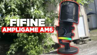 NEW FIFINE AMPLIGAME AM6 MICROPHONE [upl. by Ennairod]