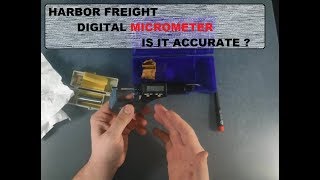 Harbor Freight Digital Micrometer Is It Accurate [upl. by Zirtaeb565]