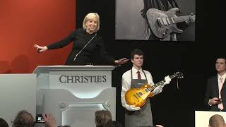 Auction Highlight Mark Knopfler Guitar Collection  Vintage Gibson Les Paul Standard [upl. by Critchfield]