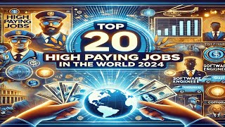 Top 20 High Paying Jobs in the World 2024 [upl. by Cutty]