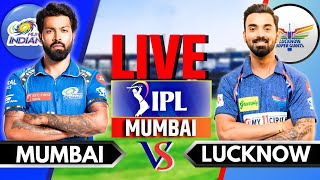 IPL 2024 Live MI vs LSG Match 67  IPL Live Score amp Commentary  Mumbai vs Lucknow  Innings 2 [upl. by Sherilyn848]