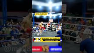 Low Leg kick ends it💥BREAKING🥊 The Art of the Knockout Muay Thai nakmuays nakmuay [upl. by Michaella351]