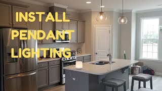 How to Install PENDANT Lighting  DIY [upl. by Iknarf]