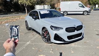 2024 BMW M240i xDrive Start Up Exhaust Test Drive Walkaround POV and Review [upl. by Lozano]