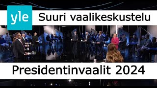 Suuri vaalikeskustelu Yle  Presidentinvaalit 2024 [upl. by Augusta]