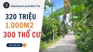 đã bán 300m2 thổ cư cách ủy ban trường học 700m đi 7km tới TP Bến Tre [upl. by Ssac125]