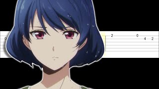 Domestic Girlfriend  Opening  Kawaki wo Ameku Easy Guitar Tabs Tutorial [upl. by Dorman]