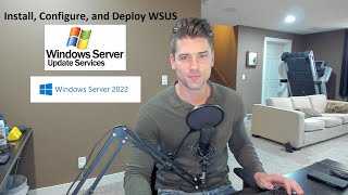 Windows Server 2022 Install Configure and Deploy Windows Server Update Services WSUS [upl. by Enoved941]