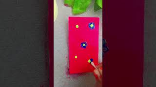 Bookmarker painting ideas 😍🔖bookmarkshortsshortviral [upl. by Gifferd]